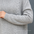 Pull en tricot de soie de haute qualité